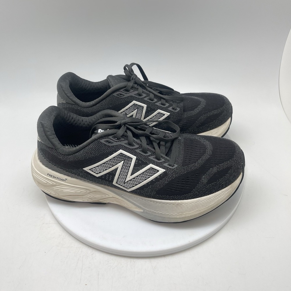 New Balance Sneakers Womens 8.5 D FF X 880 V15 W880H15 Black Running Shoes